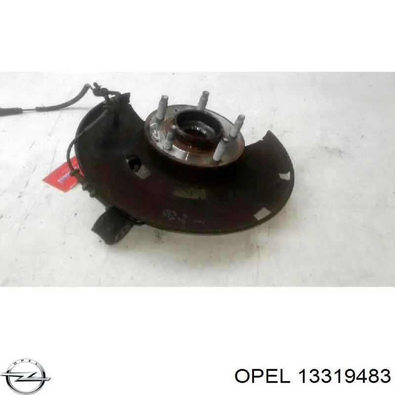 Pino moente (extremidade do eixo) dianteiro direito Opel 13319483 preço, a partir de 67,66 USD