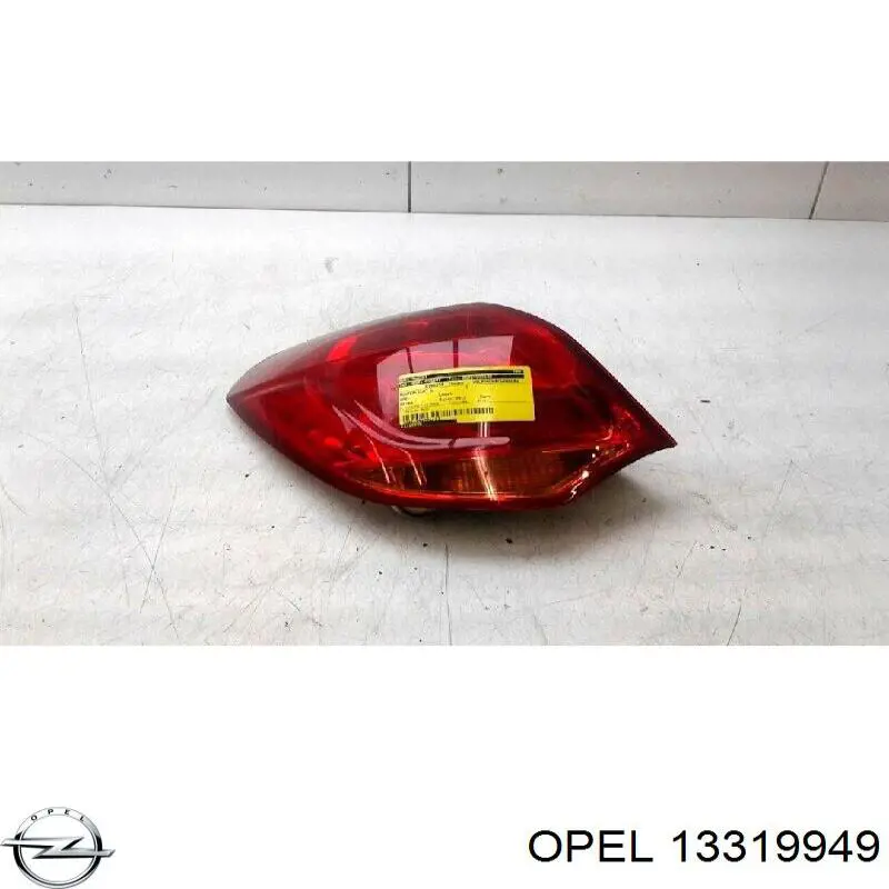 Compre 13319949 Opel Lanterna traseira esquerda externa