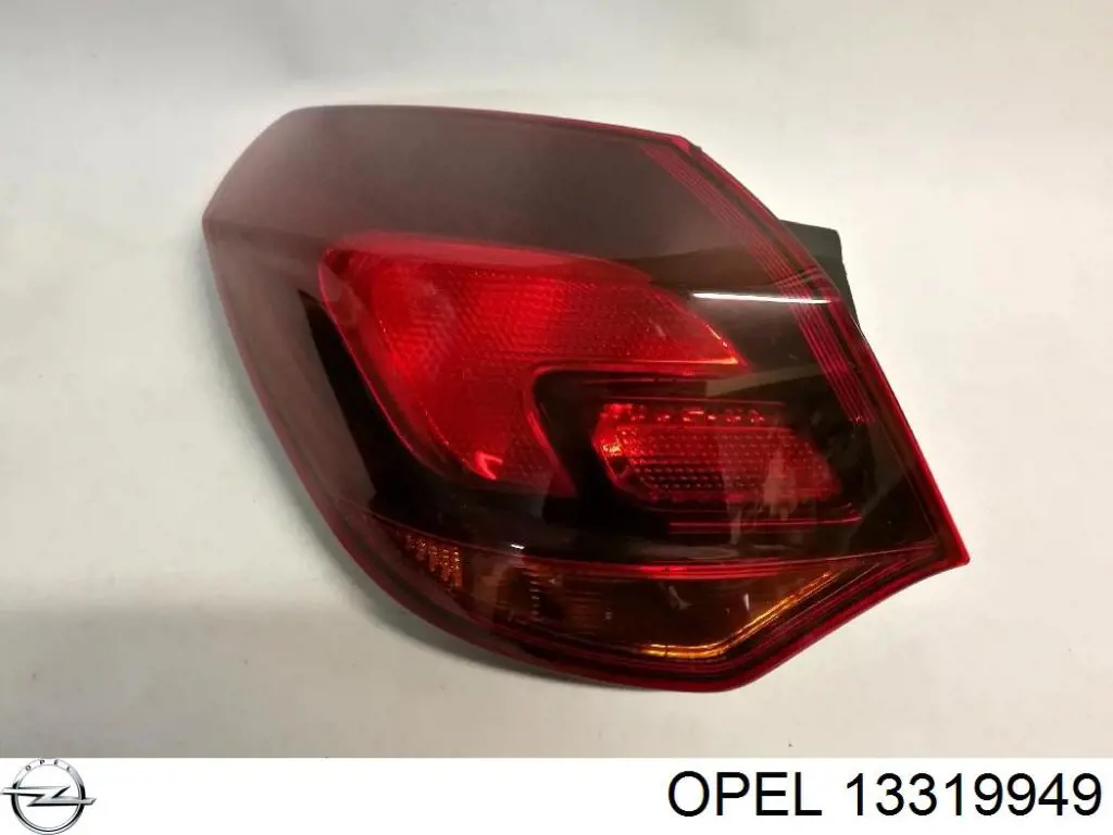Compre 13319949 Opel Lanterna traseira esquerda externa