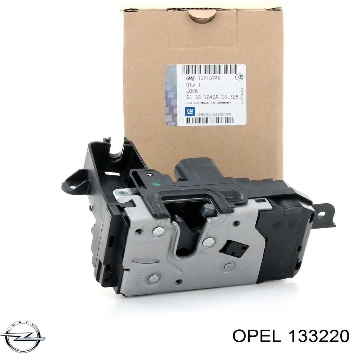 Fecho de tampa de porta-malas (de 3ª/5ª porta traseira) Opel 133220 preço, a partir de 8,74 USD