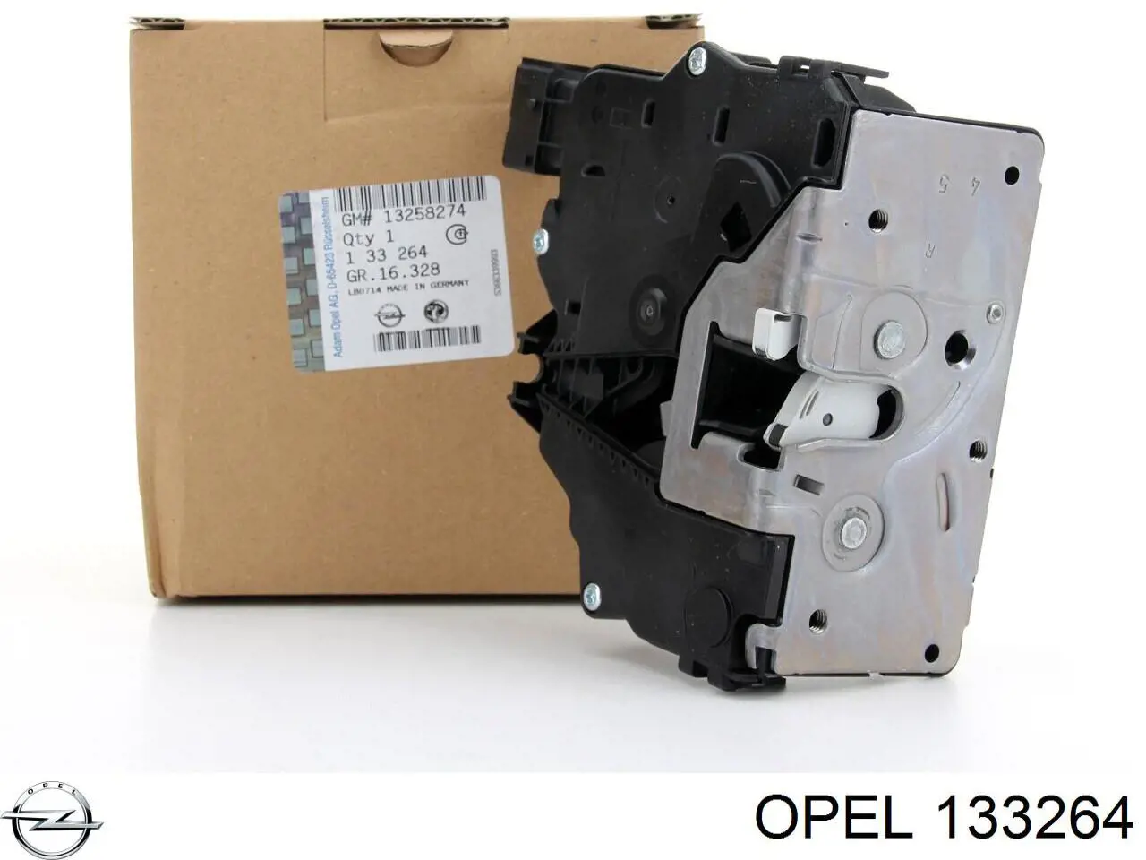 Fecho da porta dianteira direita Opel 133264 preço, a partir de 61,29 USD