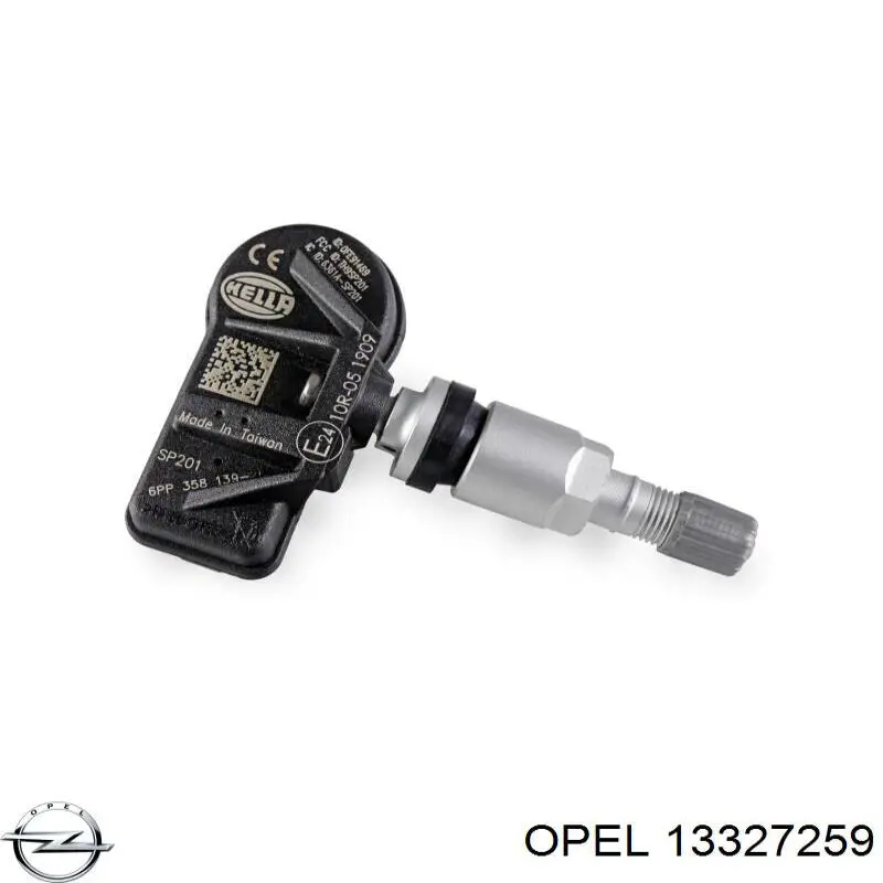 Sensor de pressão de ar nos pneus 1010025 General Motors