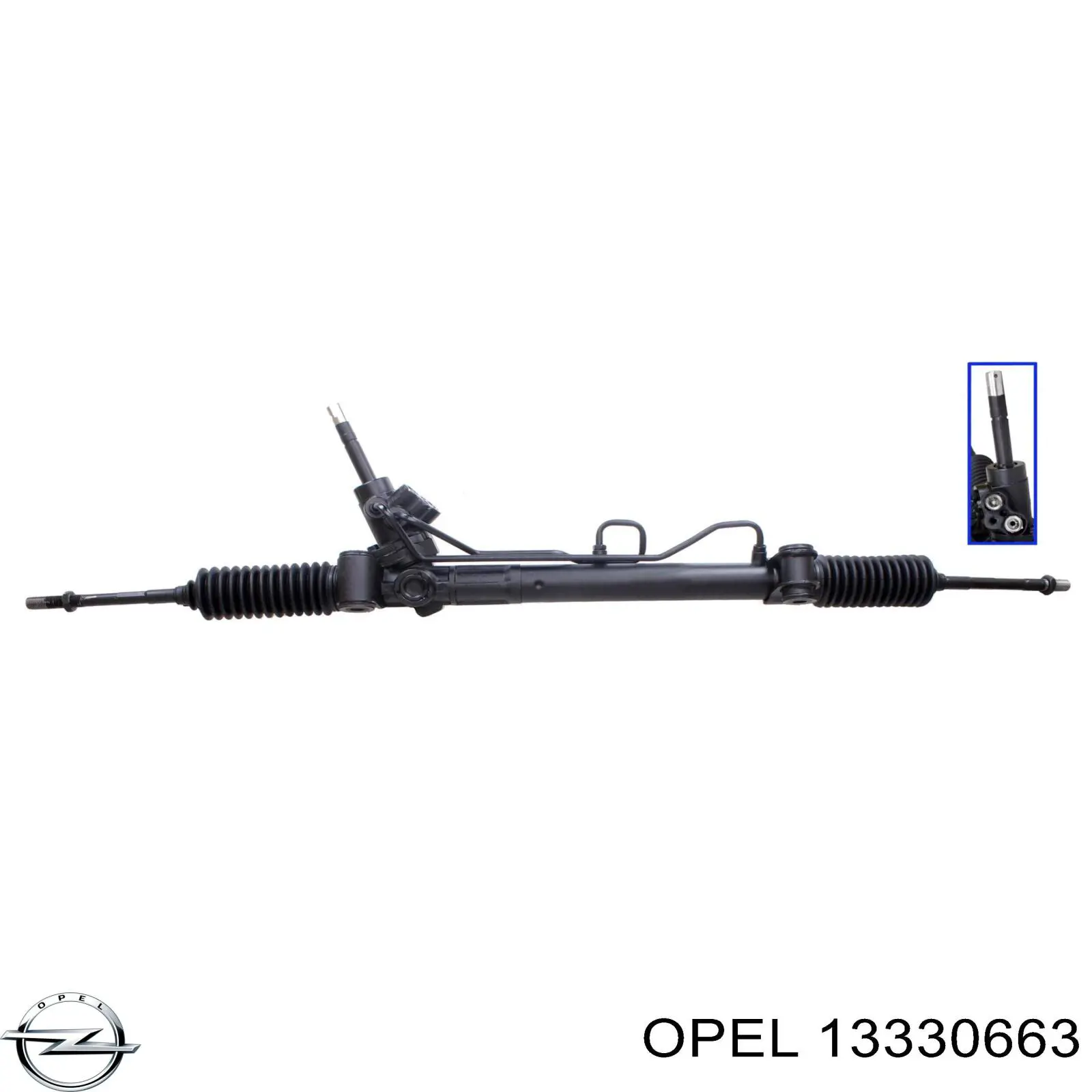 13330663 Opel Cremalheira da direção