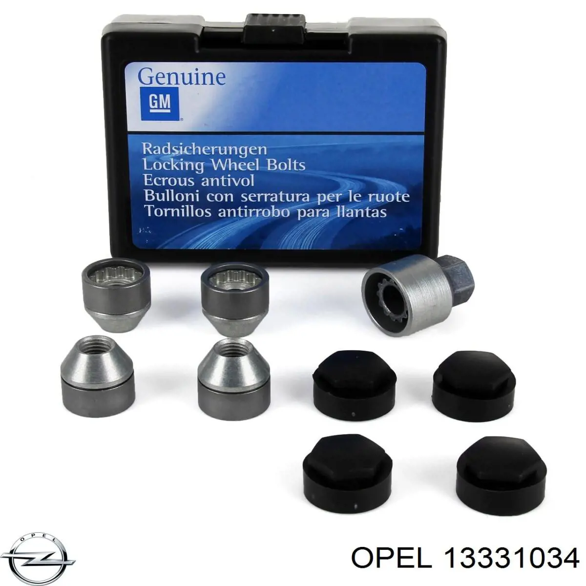 Compre 13331034 Opel Porca de roda