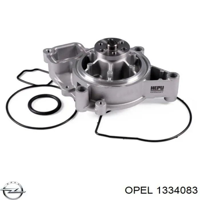 1334083 Opel Bomba de água (bomba) de esfriamento