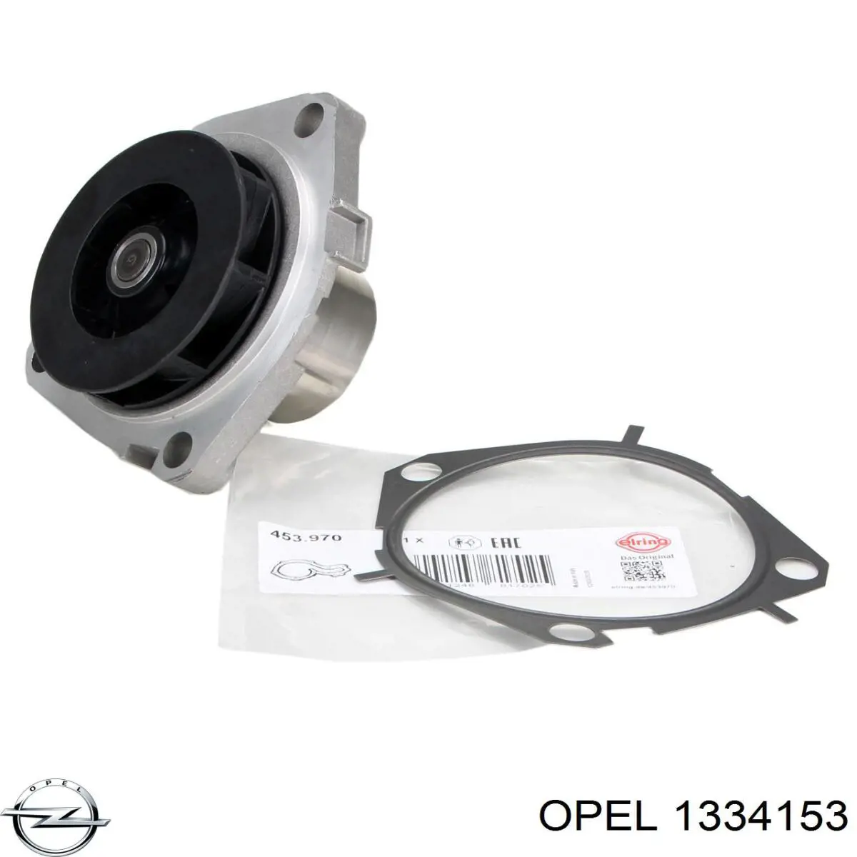 Compre 1334153 Opel Bomba de água (bomba) de esfriamento