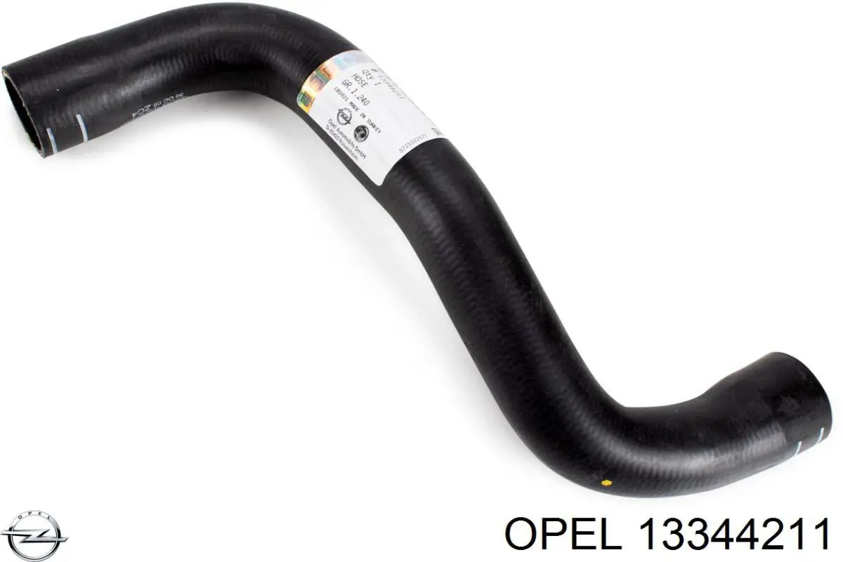 13344211 Opel Mangueira (cano derivado) inferior do radiador de esfriamento
