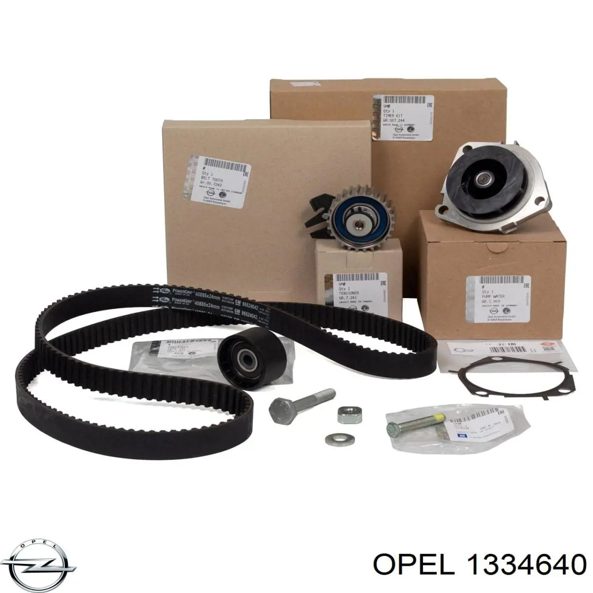 Vedante de bomba de água Opel 1334640 preço, a partir de 4,44 USD