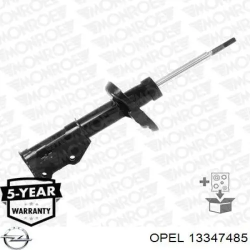 13347485 Opel Amortecedor dianteiro esquerdo