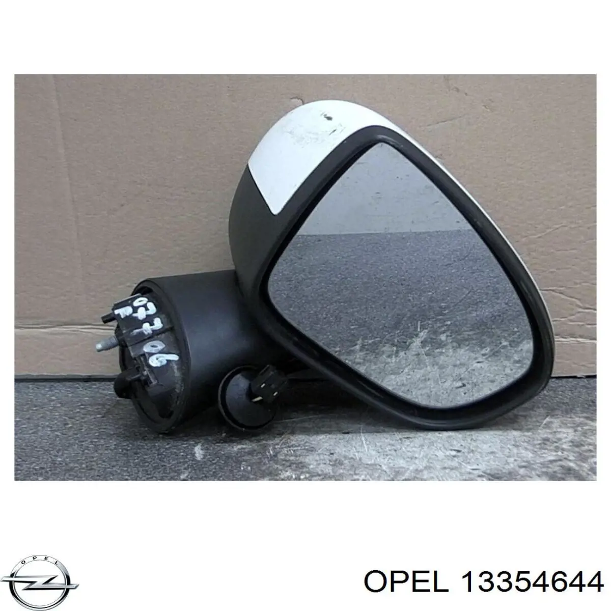 13354644 Opel Espelho de retrovisão esquerdo