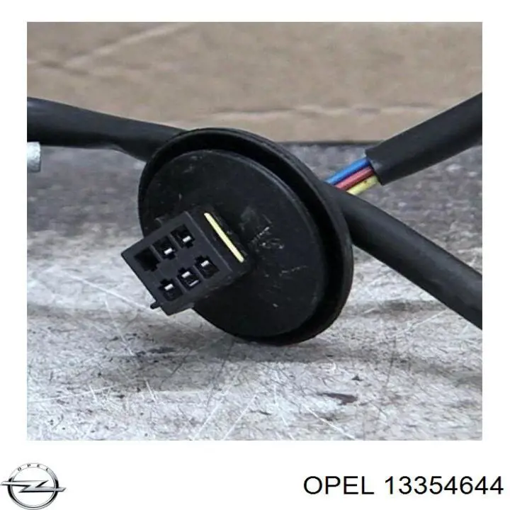 13354644 Opel Espelho de retrovisão esquerdo