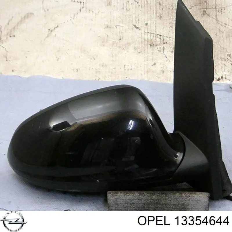 Espelho de retrovisão esquerdo Opel 13354644