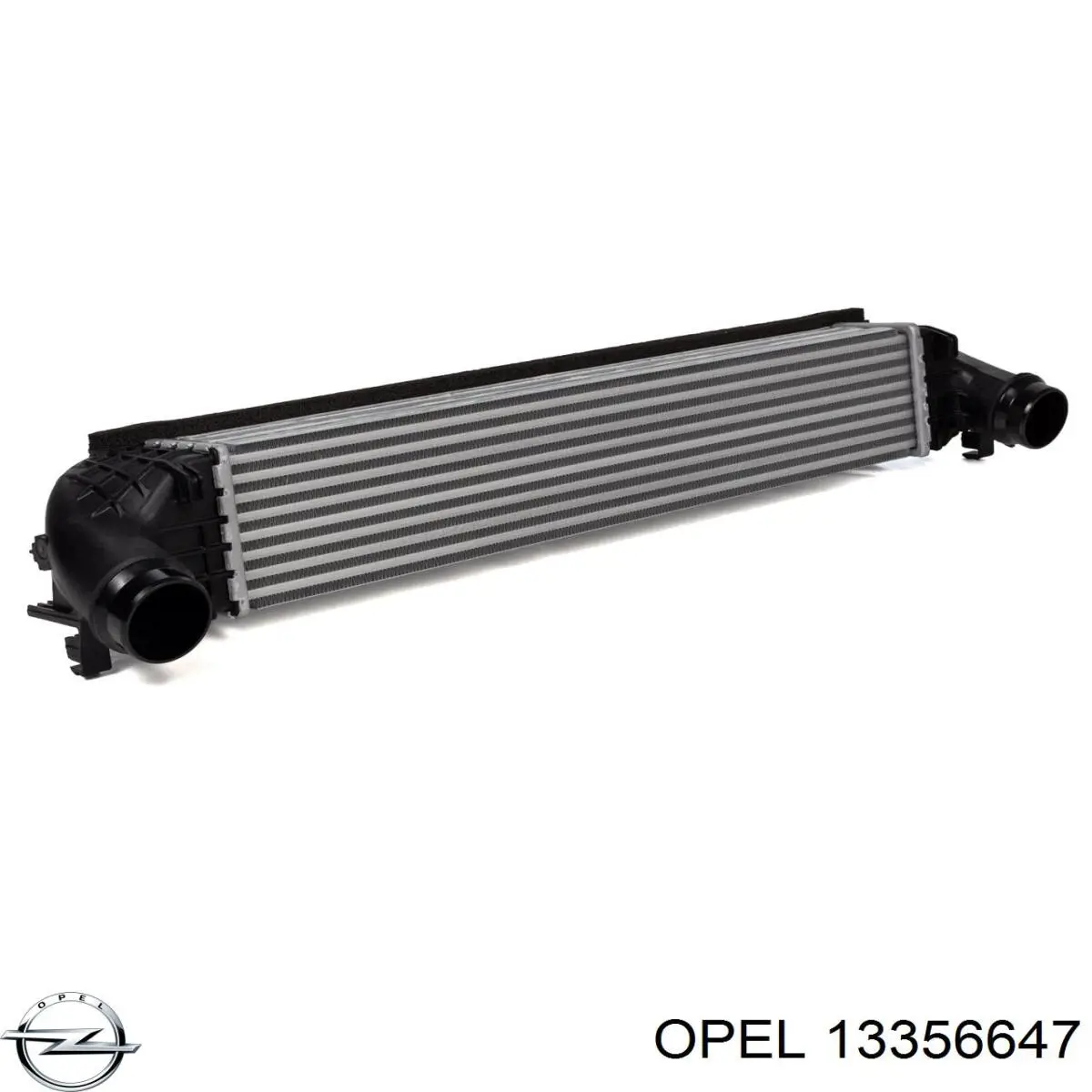 13356647 Opel Radiador de intercooler