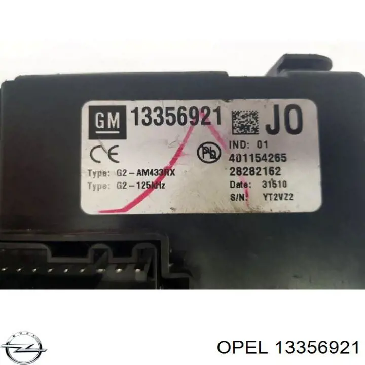 13356921 Opel 
