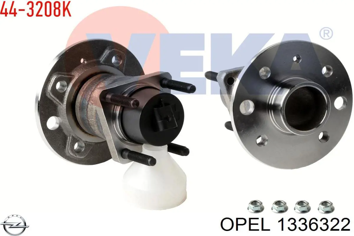  Opel 1336322 preço, a partir de  
