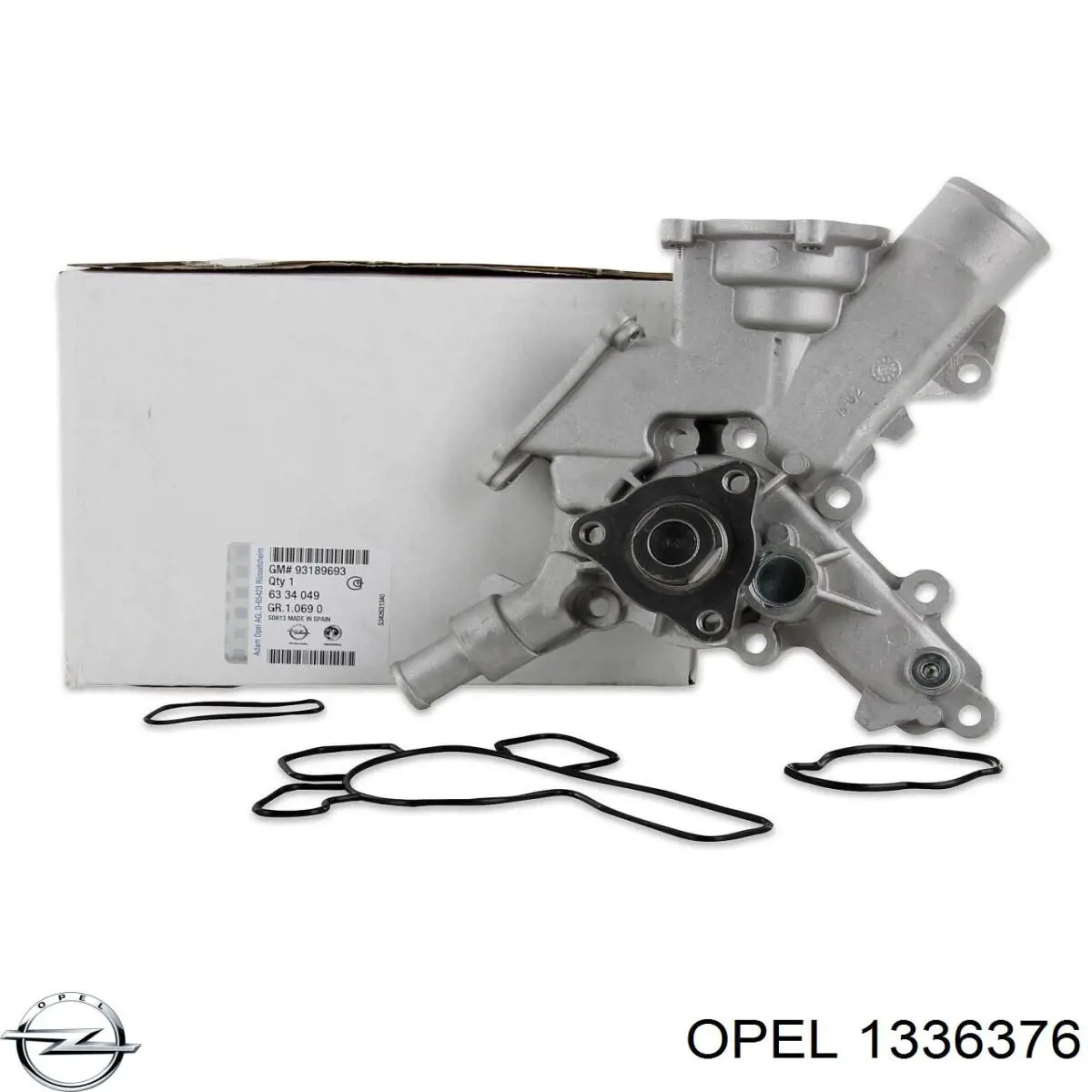 Tubo de ligação de bloco do sistema de esfriamento Opel 1336376 preço, a partir de 6,07 USD
