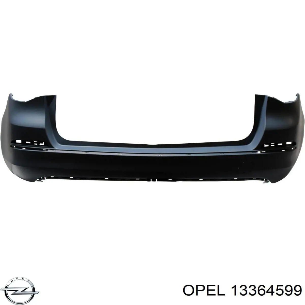 13364599 Opel Pára-choque traseiro