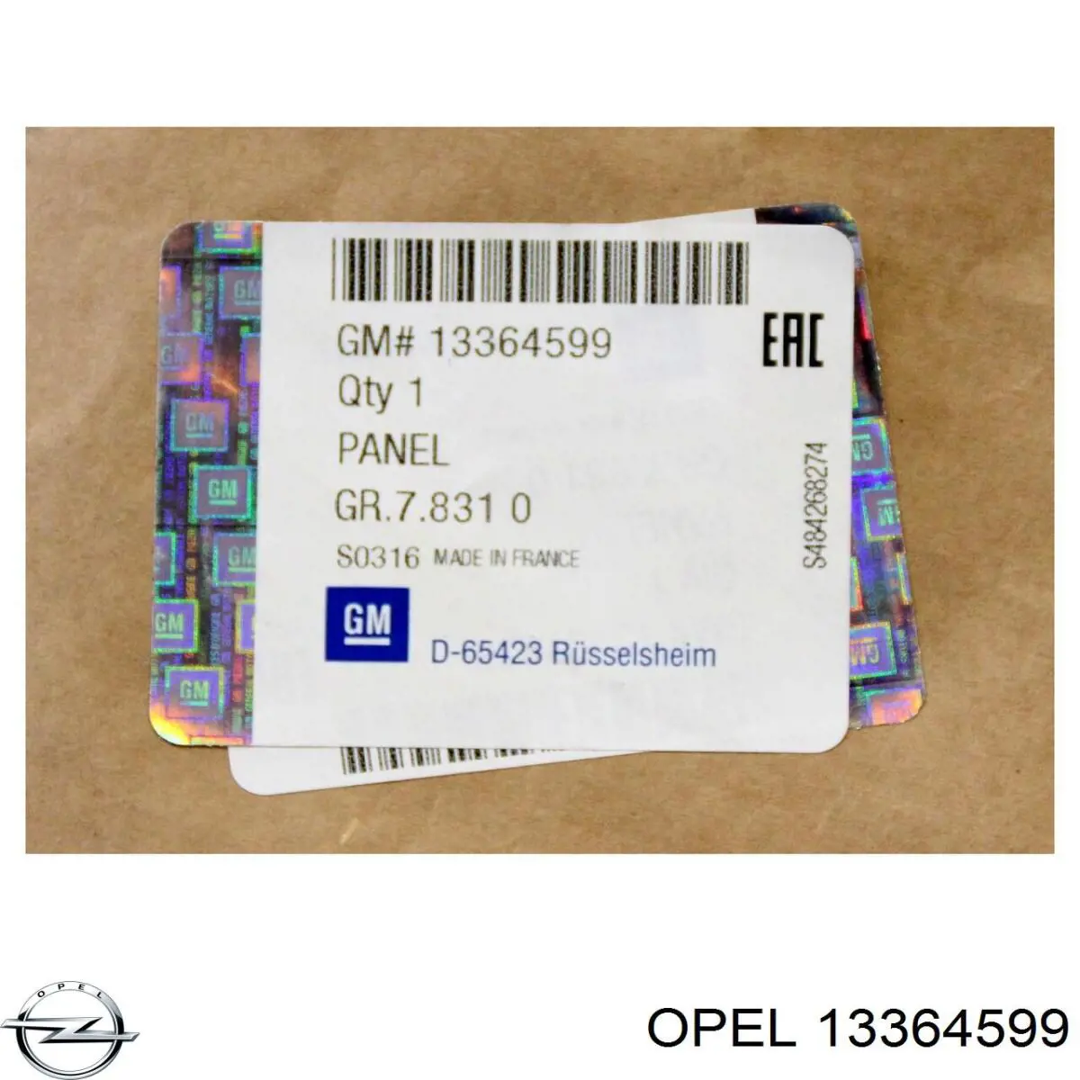 Pára-choque traseiro Opel 13364599 preço, a partir de 239,61 USD
