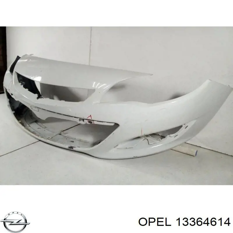 Pára-choque dianteiro General Motors 13364614