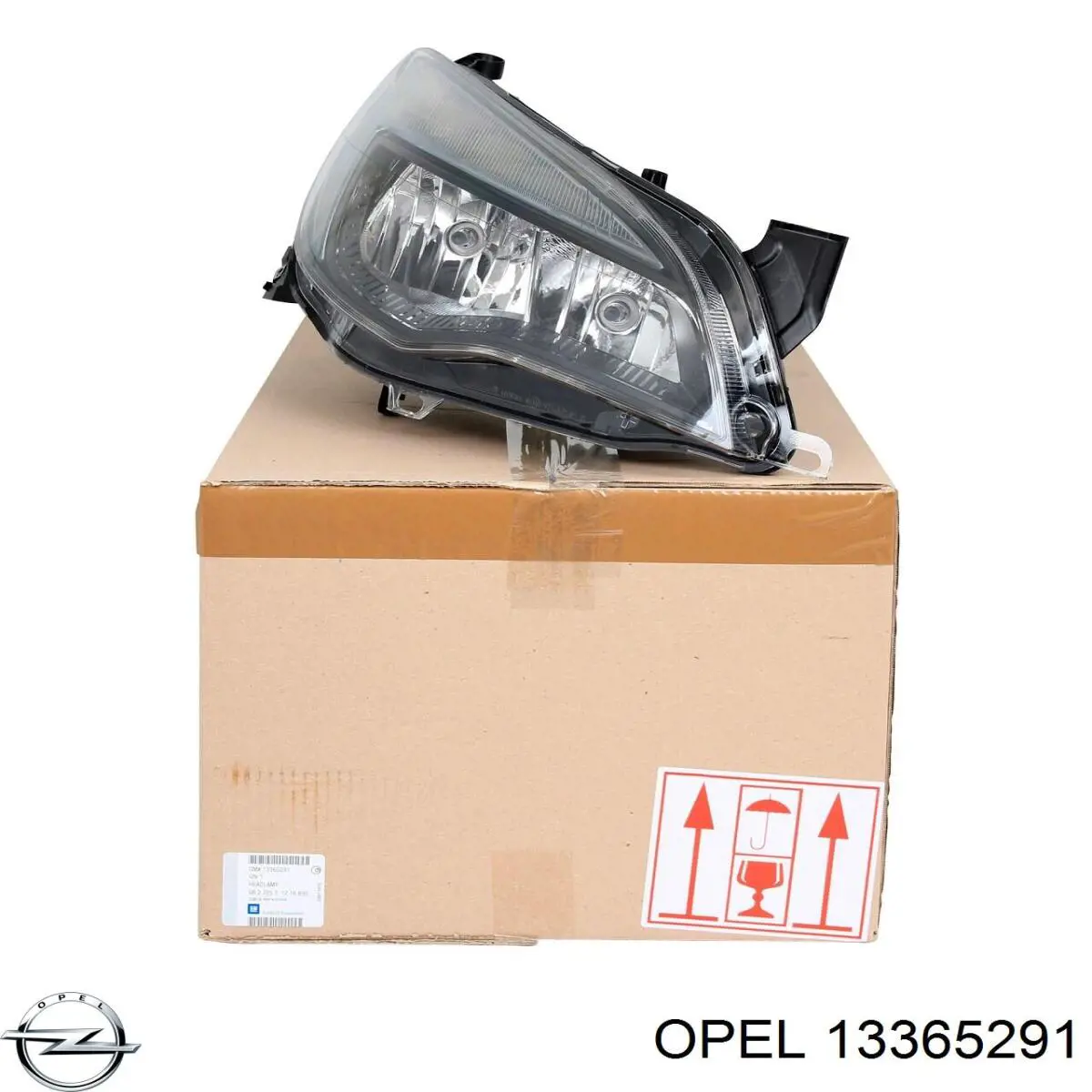 Luz direita Opel 13365291 preço, a partir de 333,65 USD
