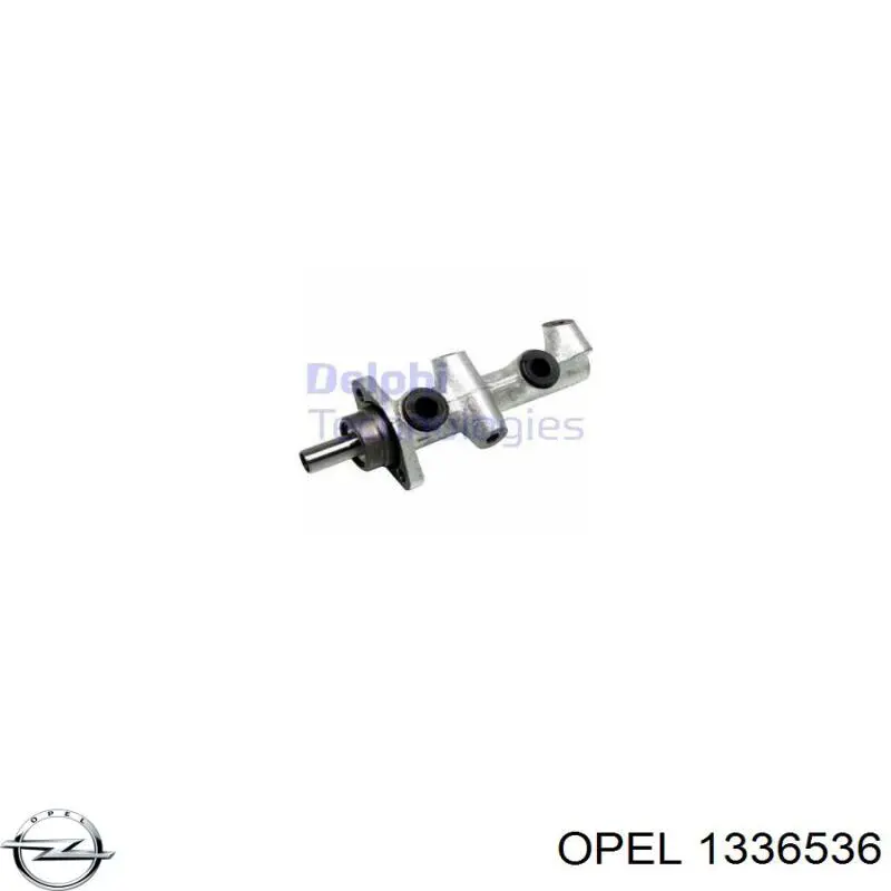 1336536 Opel Mangueira (cano derivado) inferior do radiador de esfriamento