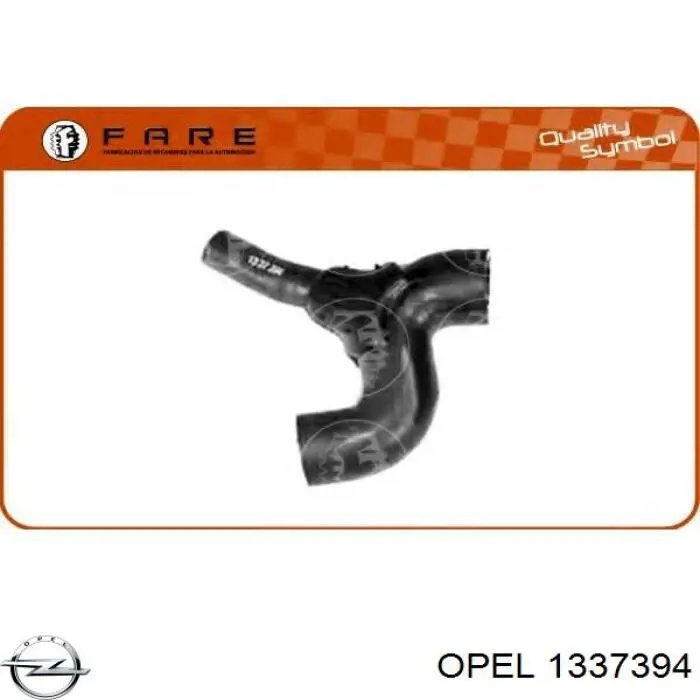 Compre 1337394 Opel Mangueira (cano derivado) do sistema de esfriamento