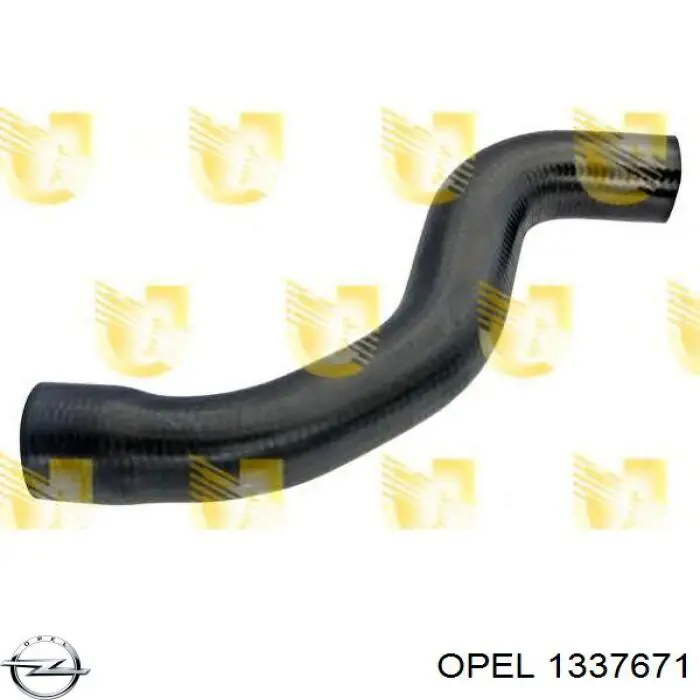Mangueira (cano derivado) do radiador de esfriamento superior Opel 1337671 preço, a partir de 15,14 USD