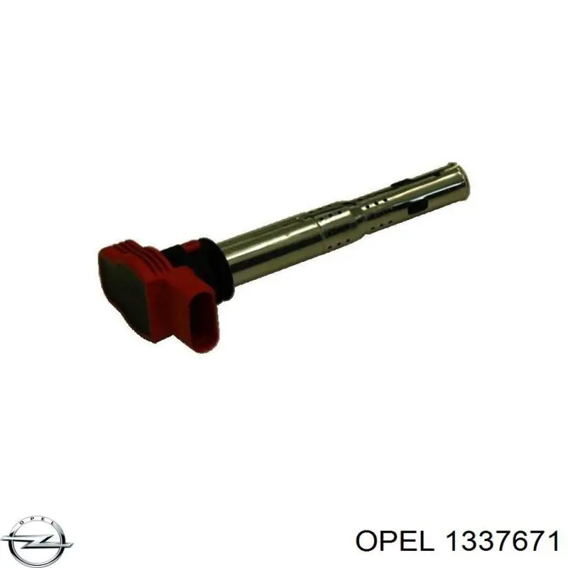 1337671 Opel Mangueira (cano derivado) do radiador de esfriamento superior