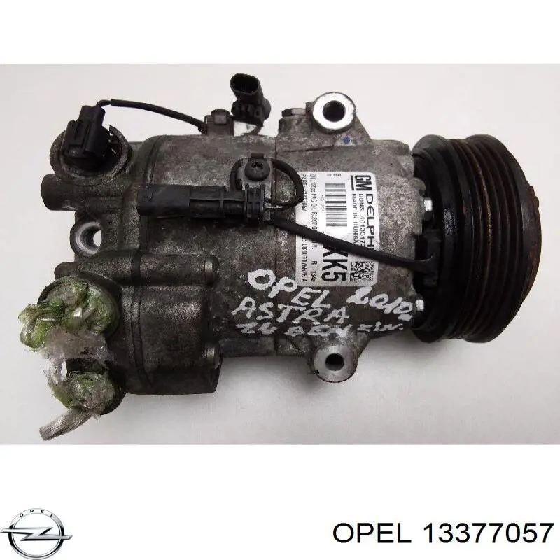 Compre 13377057 Opel Compressor de aparelho de ar condicionado