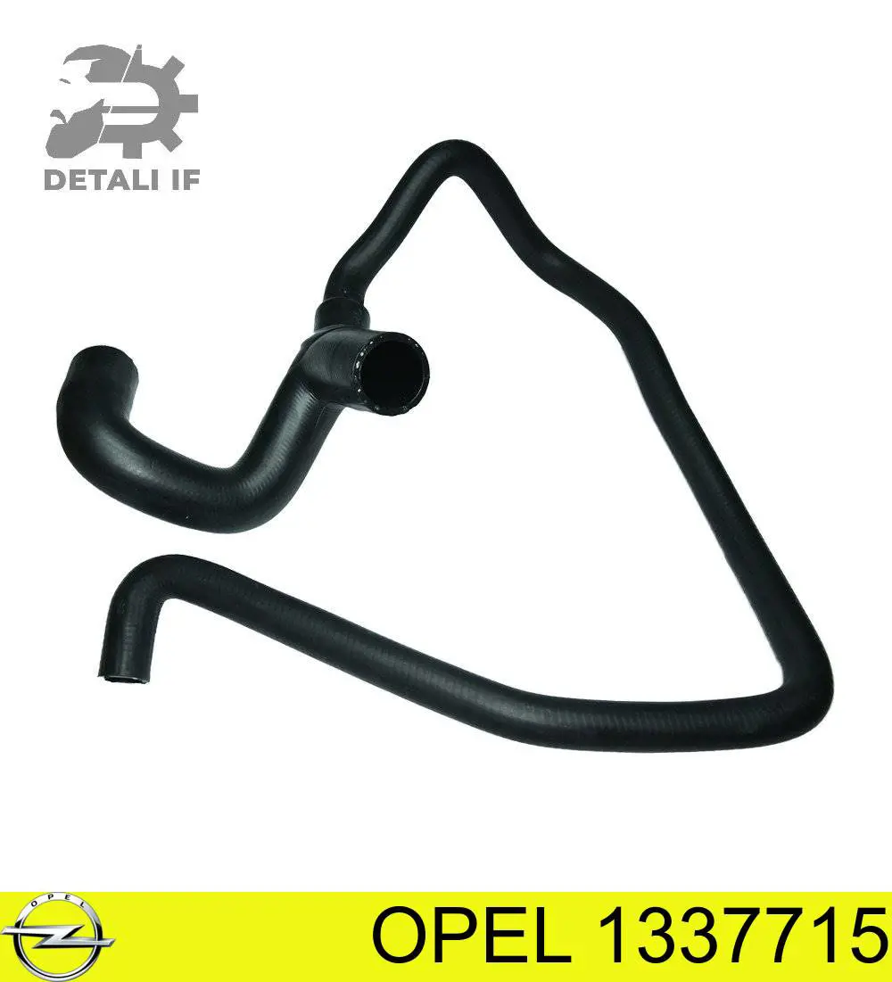 Mangueira (cano derivado) inferior do radiador de esfriamento Opel 1337715 preço, a partir de 32,81 USD