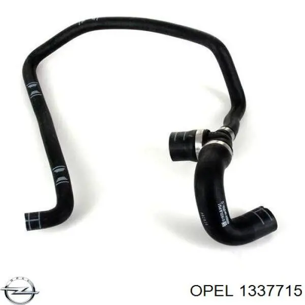 Compre 1337715 Opel Mangueira (cano derivado) inferior do radiador de esfriamento