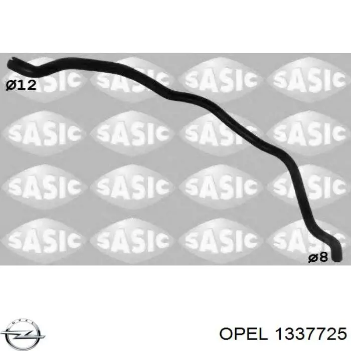 Mangueira (cano derivado) do radiador de esfriamento superior Opel 1337725 preço, a partir de 10,27 USD