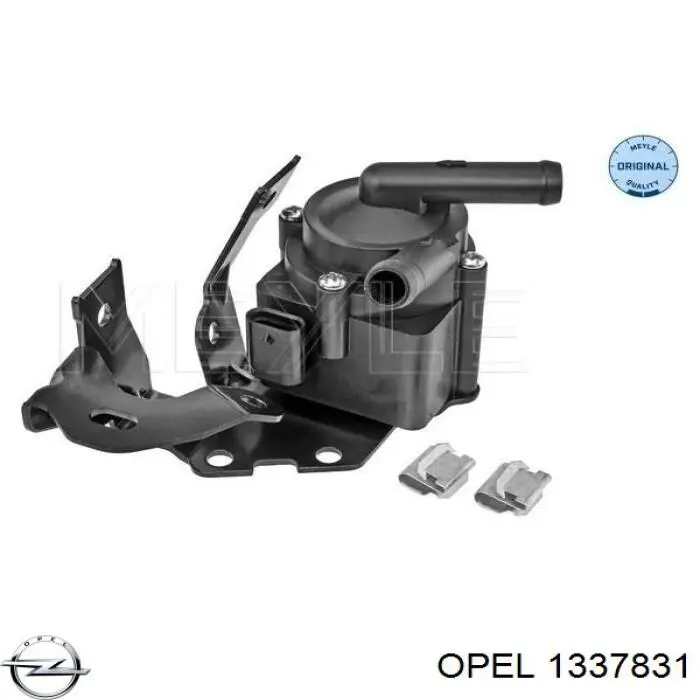 1337831 Opel Mangueira (cano derivado) do radiador de esfriamento superior