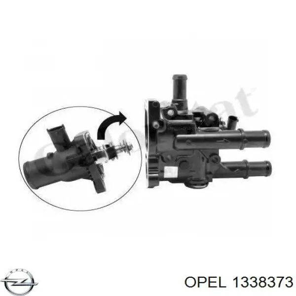 Termostato Opel 1338373 preço, a partir de 107,36 USD