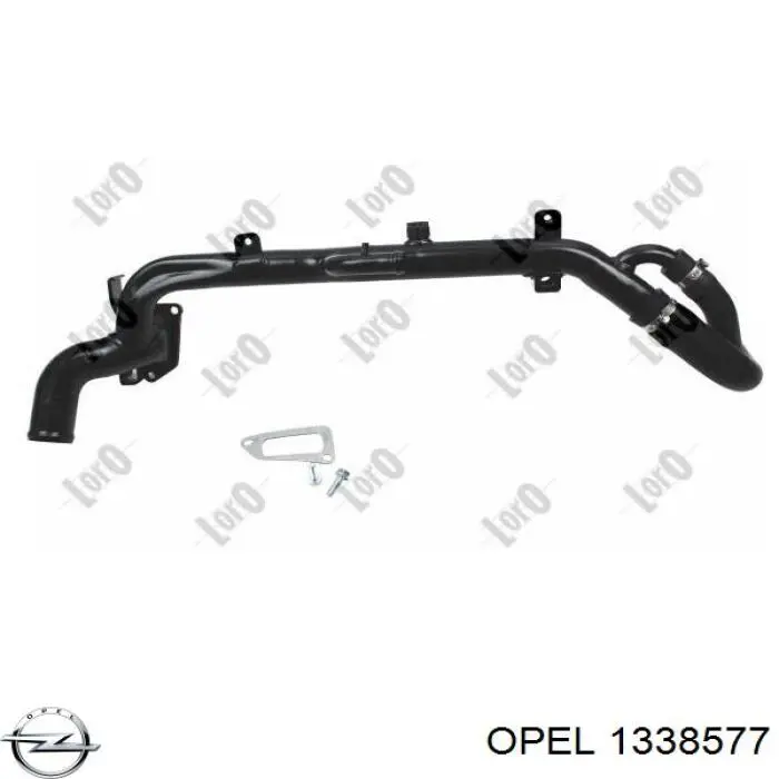 Mangueira (cano derivado) do sistema de esfriamento Opel 1338577 preço, a partir de 57,31 USD