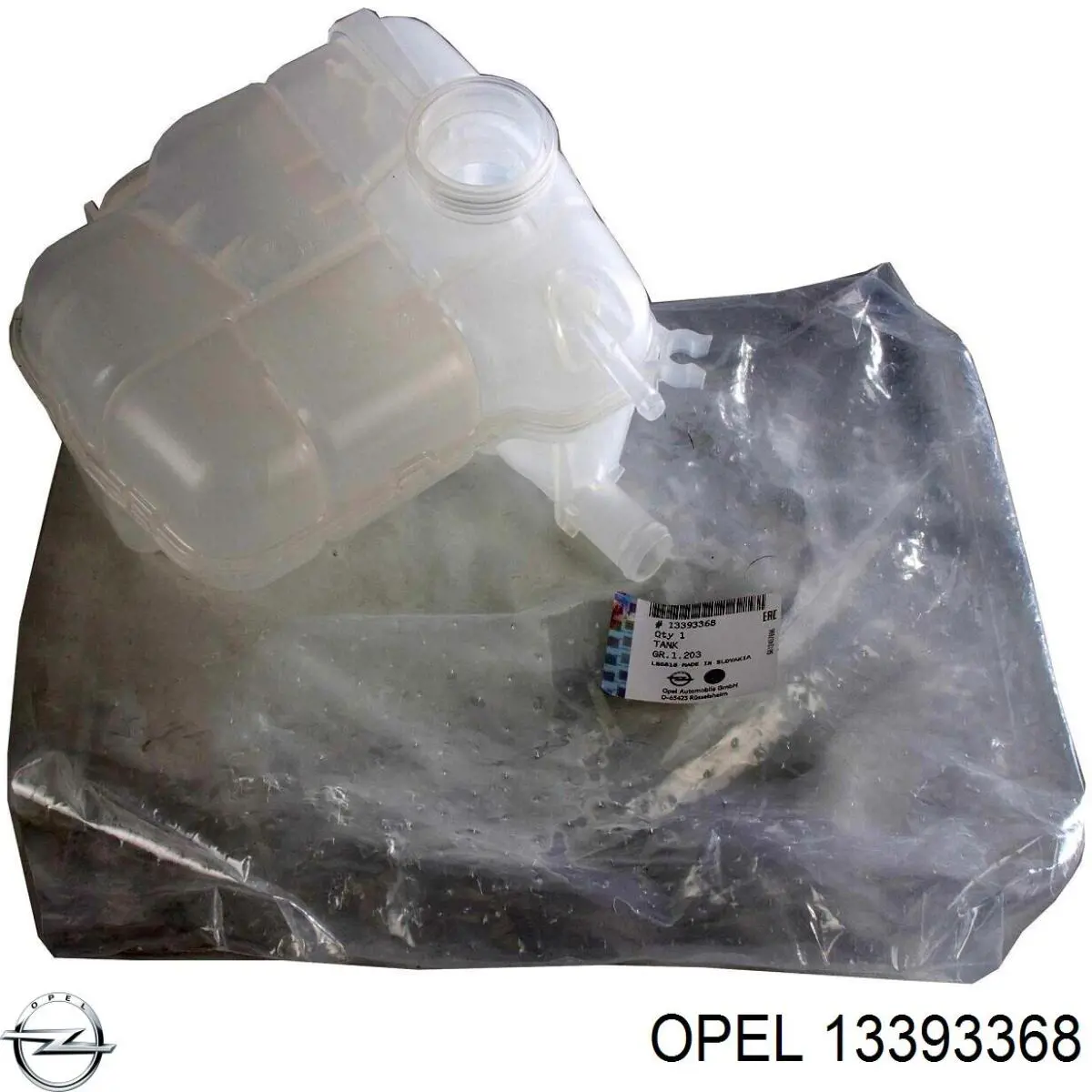 Tanque de expansão do sistema de esfriamento Opel 13393368 preço, a partir de 21,94 USD