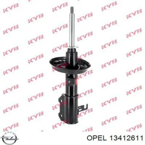 Amortecedor dianteiro esquerdo Opel 345158 preço, a partir de 47,49 USD