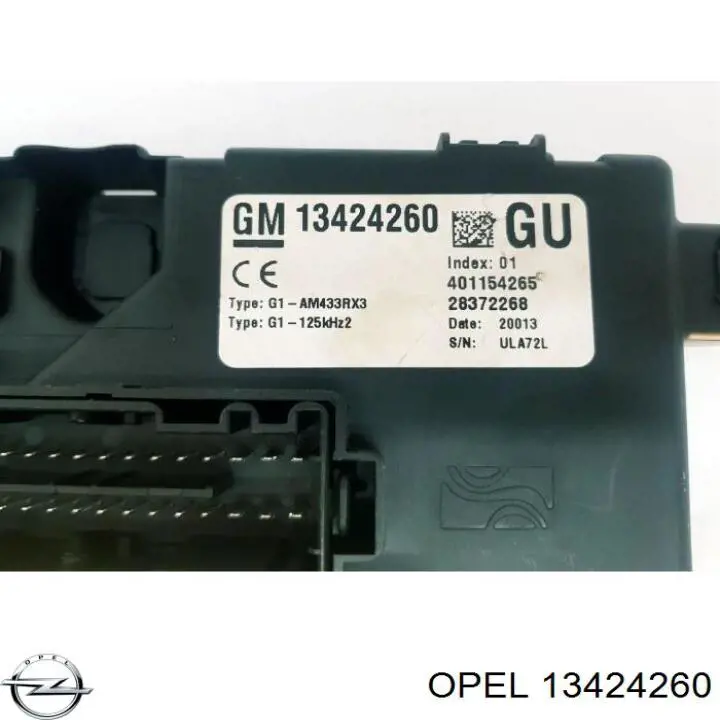 6237421 Opel Unidade de conforto