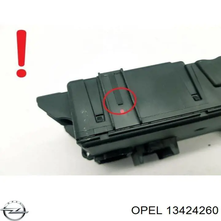 13424260 Opel Unidade de conforto