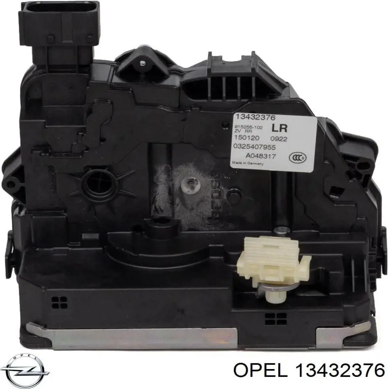 13432376 Opel Fecho da porta traseira esquerda
