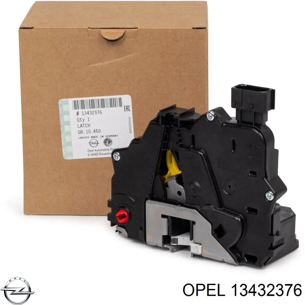 Fecho da porta traseira esquerda Opel 13432376 preço, a partir de 124,74 USD