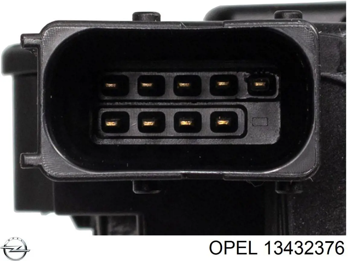 Compre 13432376 Opel Fecho da porta traseira esquerda