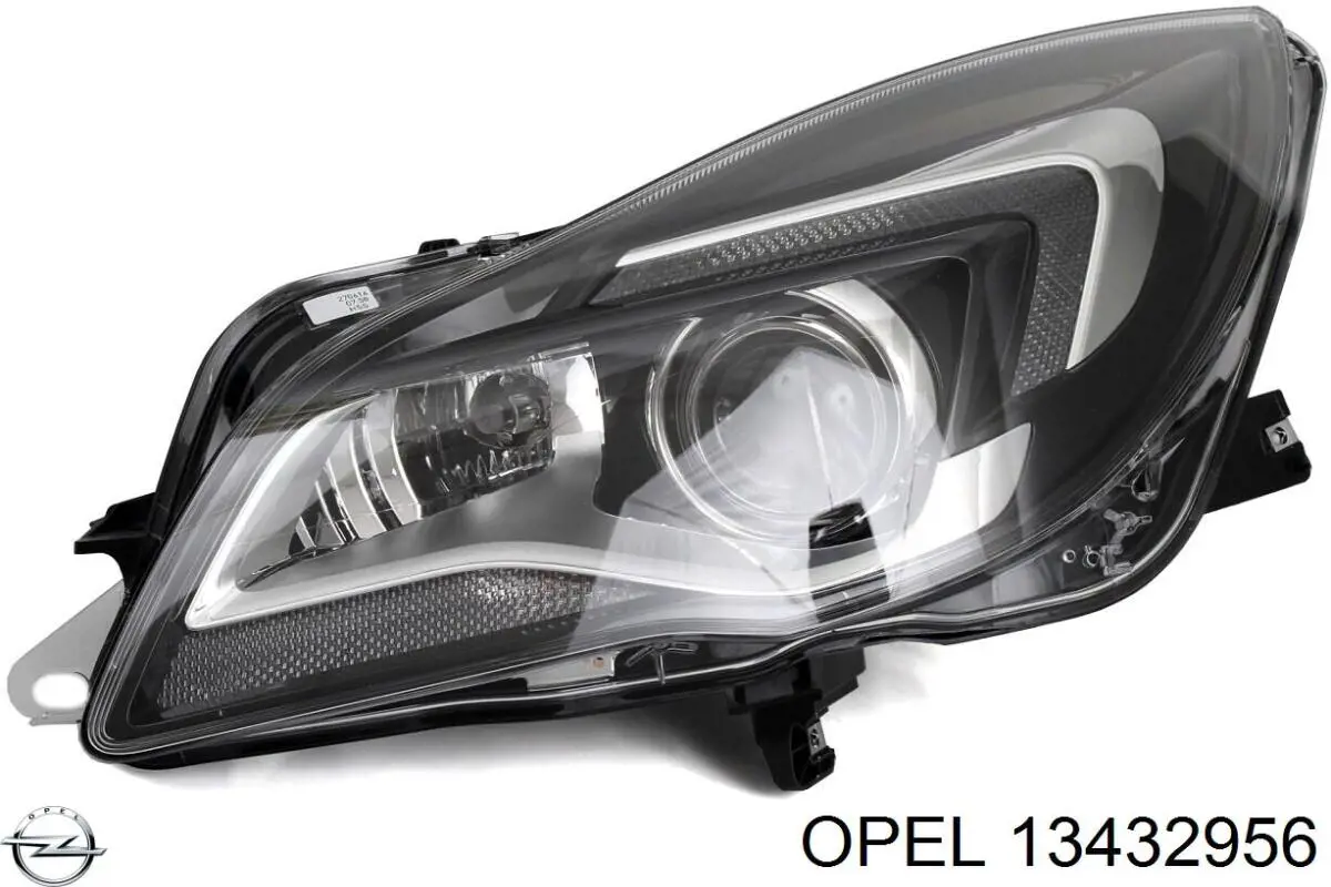 Luz esquerda 13432956 Opel