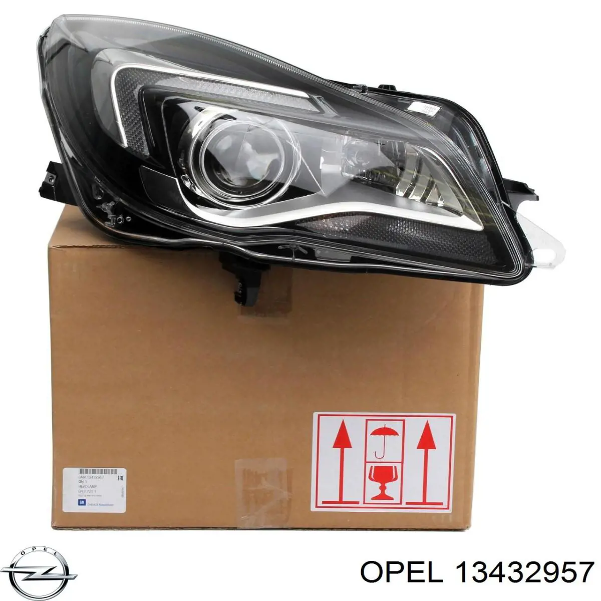 Compre 13432957 Opel Luz direita