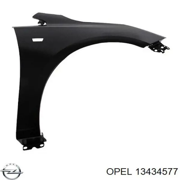 13434577 Opel Pára-lama dianteiro direito