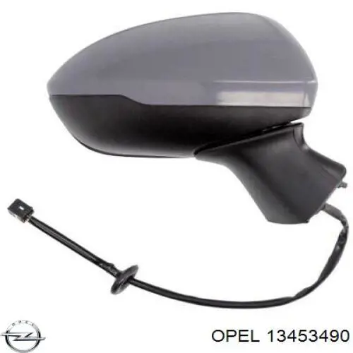 13453490 Opel Espelho de retrovisão direito