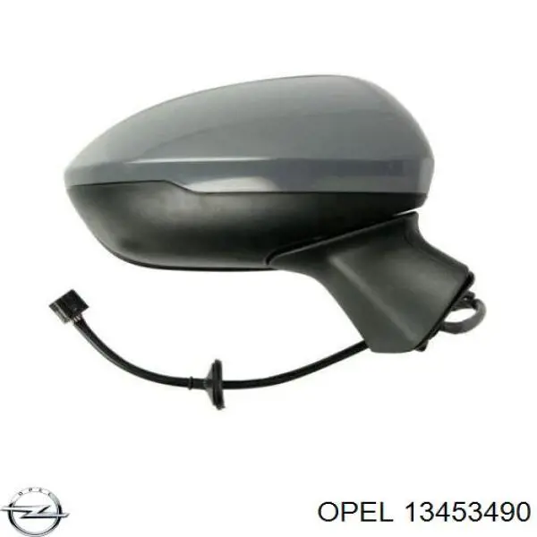 Espelho de retrovisão direito Opel 13453490 preço, a partir de 147,65 USD