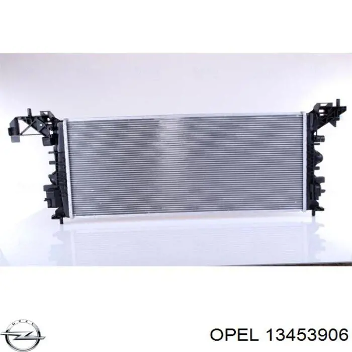 13453906 Opel Radiador de esfriamento de motor