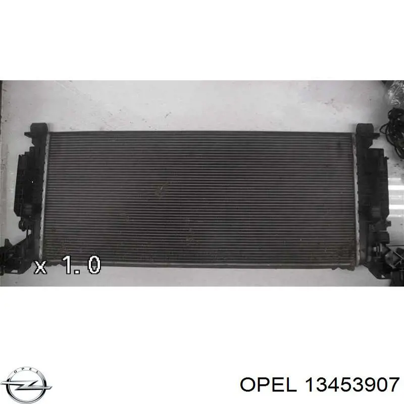 13453907 Opel Radiador de esfriamento de motor