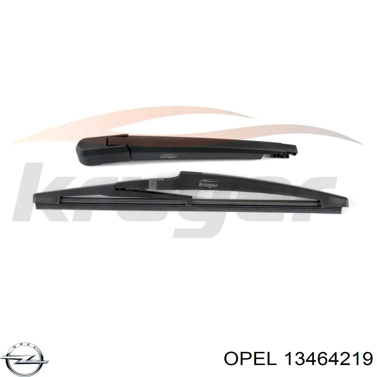 Compre 13464219 Opel Limpa-pára-brisas de vidro traseiro